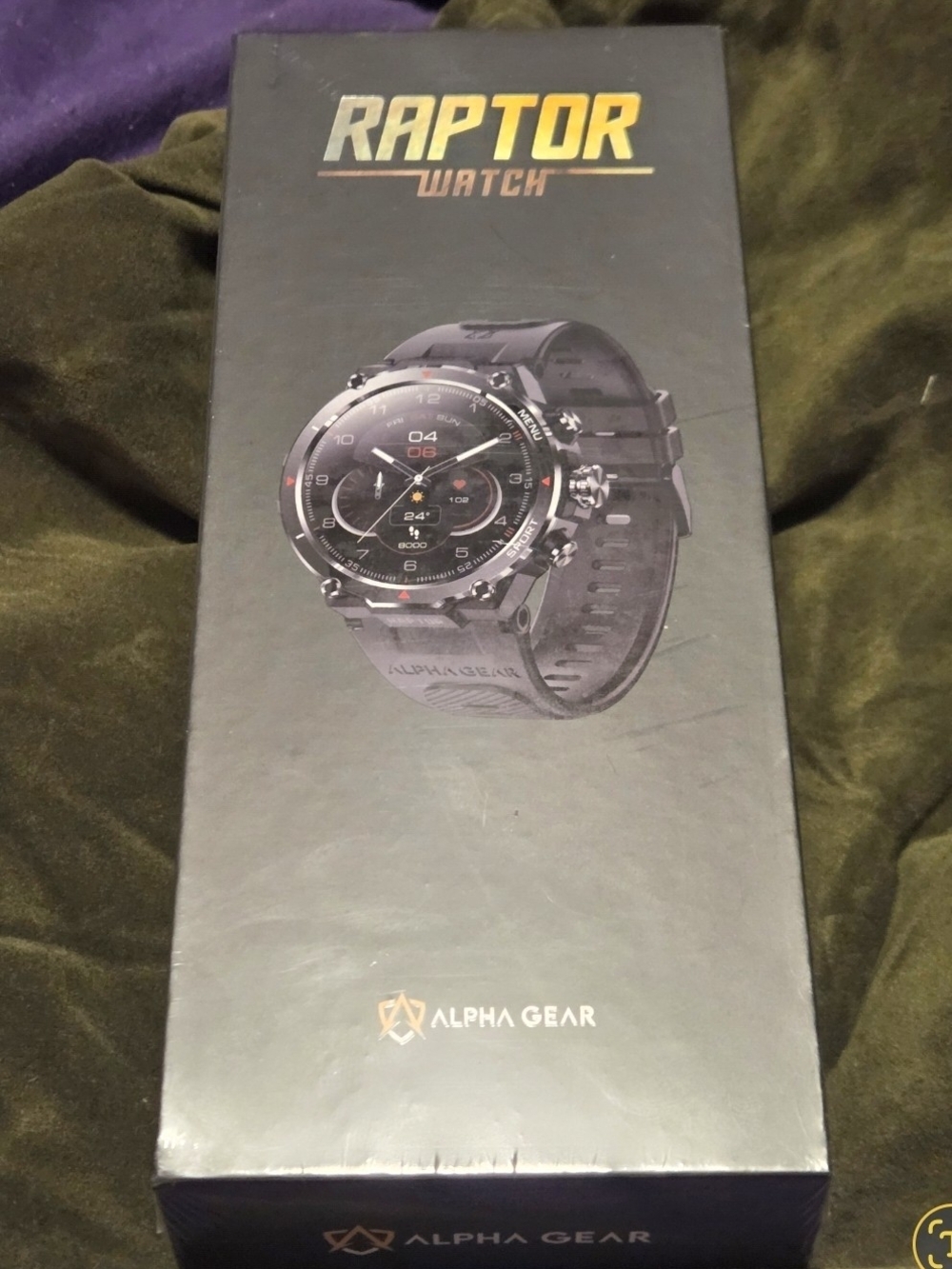 Raptor Black Men's Sport Watch